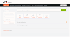 Desktop Screenshot of central.cht.net.br